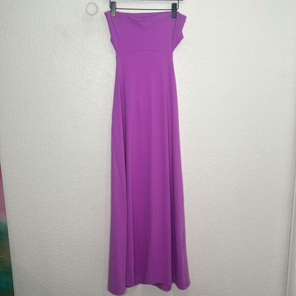 NWT Susana Monaco Open Back Maxi Dress in Snapdragon Large Revolve - Picture 2 of 12